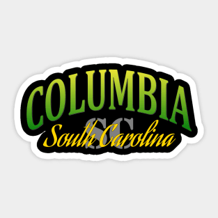 City Pride: Columbia, South Carolina Sticker